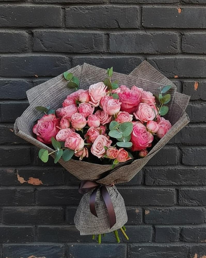 Букет цветов из: Розы в Садовый