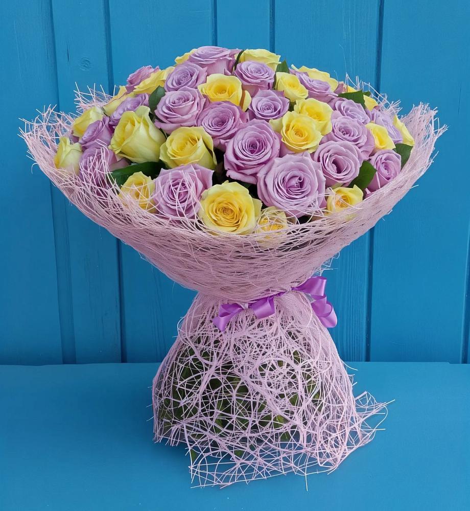 Букет 101 Волшебный Миг в Садовый