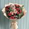 Букет цветов из: Гвоздики и Розы в Садовый
