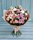 Букет цветов из: Хризантемы, Розы и Альстромерии в Садовый