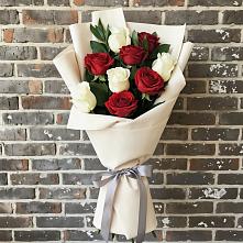 Букет цветов из:  Розы #REPLACE_PRED# Садовый
