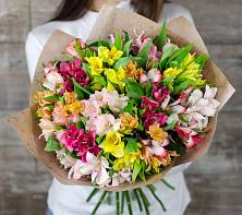 Букет цветов из:  Альстромерии #REPLACE_PRED# Садовый