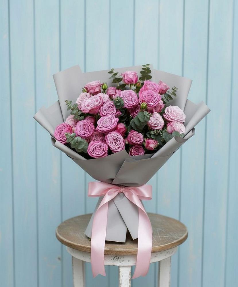 Букет цветов из: Розы в Садовый