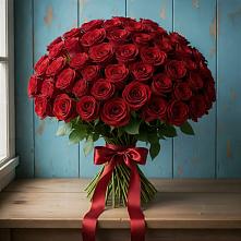 Букет Красные розы Блэк Меджик #REPLACE_PRED# Садовый