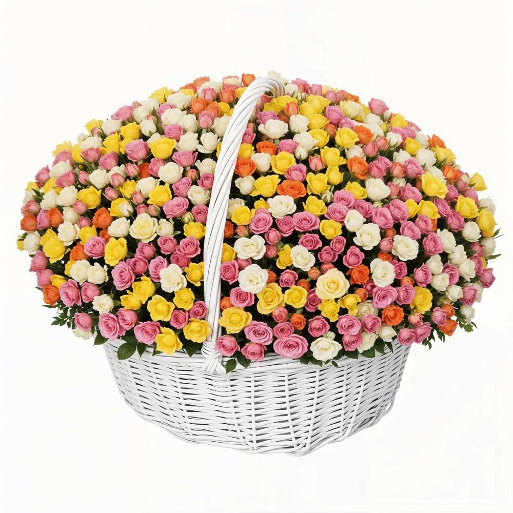 Премиум букет из: Розы в Садовый