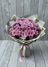 Букет цветов из:  Хризантемы в Садовый