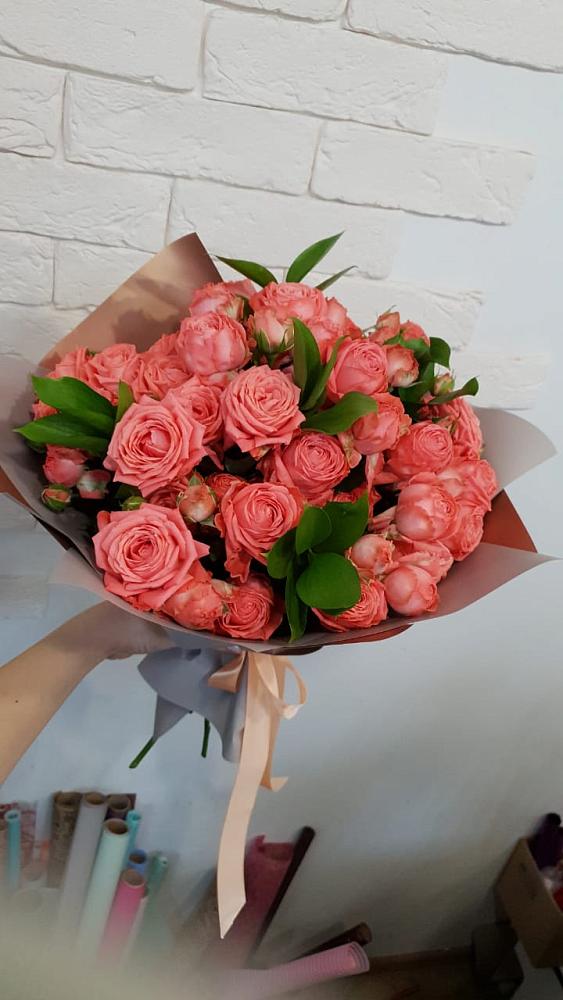 Букет цветов из: Розы в Садовый