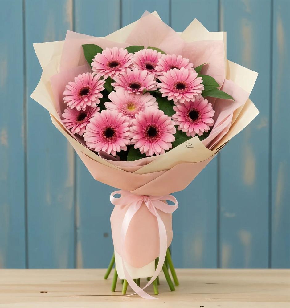 Букет цветов из: Герберы в Садовый