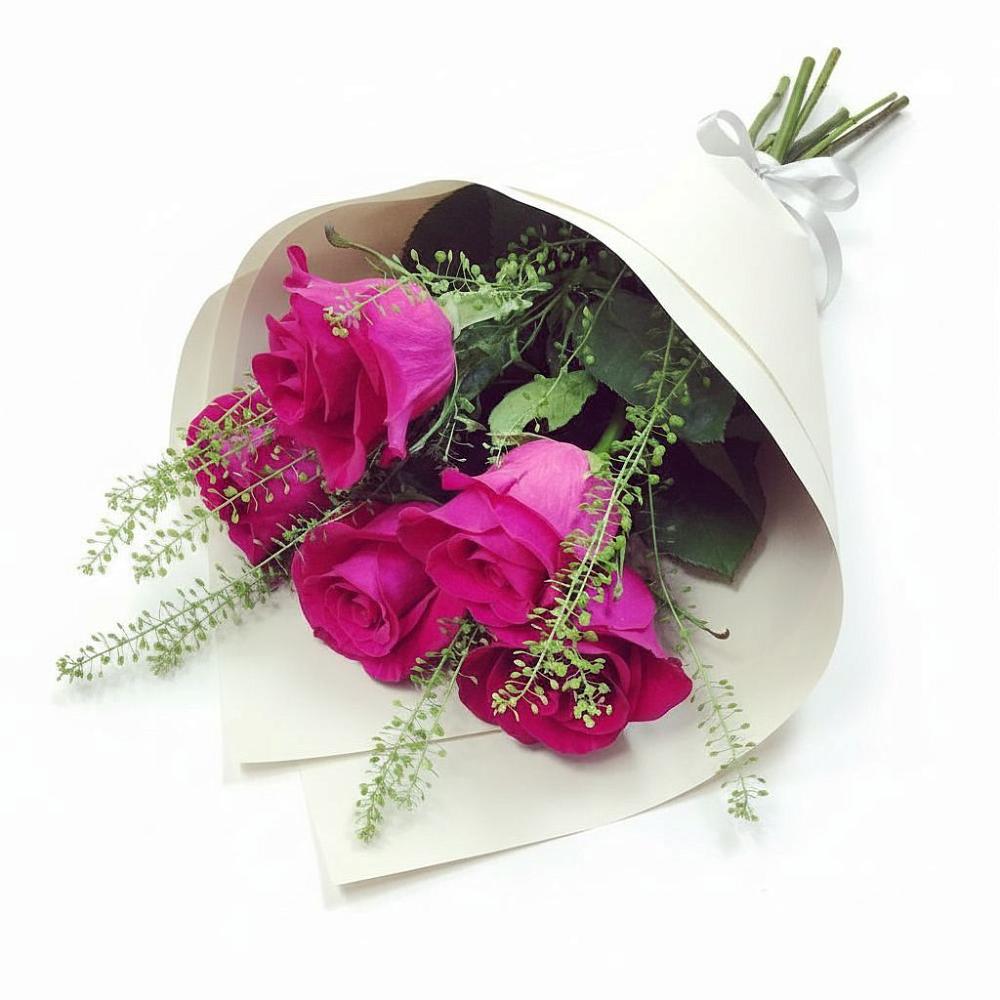 Букет цветов из: Розы в Садовый