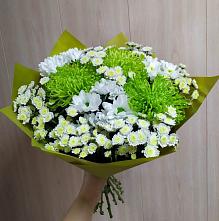 Букет цветов из:  Хризантемы #REPLACE_PRED# Садовый
