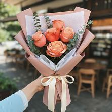 Букет цветов из:  Розы #REPLACE_PRED# Садовый