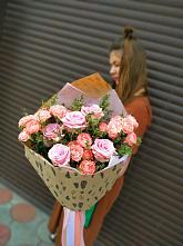 Букет цветов из:  Розы #REPLACE_PRED# Садовый