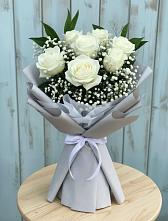 Букет цветов из:  Розы #REPLACE_PRED# Садовый