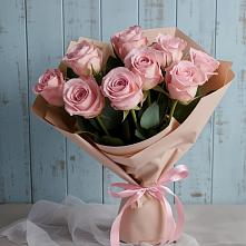 Букет цветов из:  Розы в Садовый