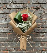 Букет цветов из:  Розы в Садовый