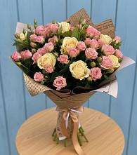 Букет цветов из:  Розы #REPLACE_PRED# Садовый
