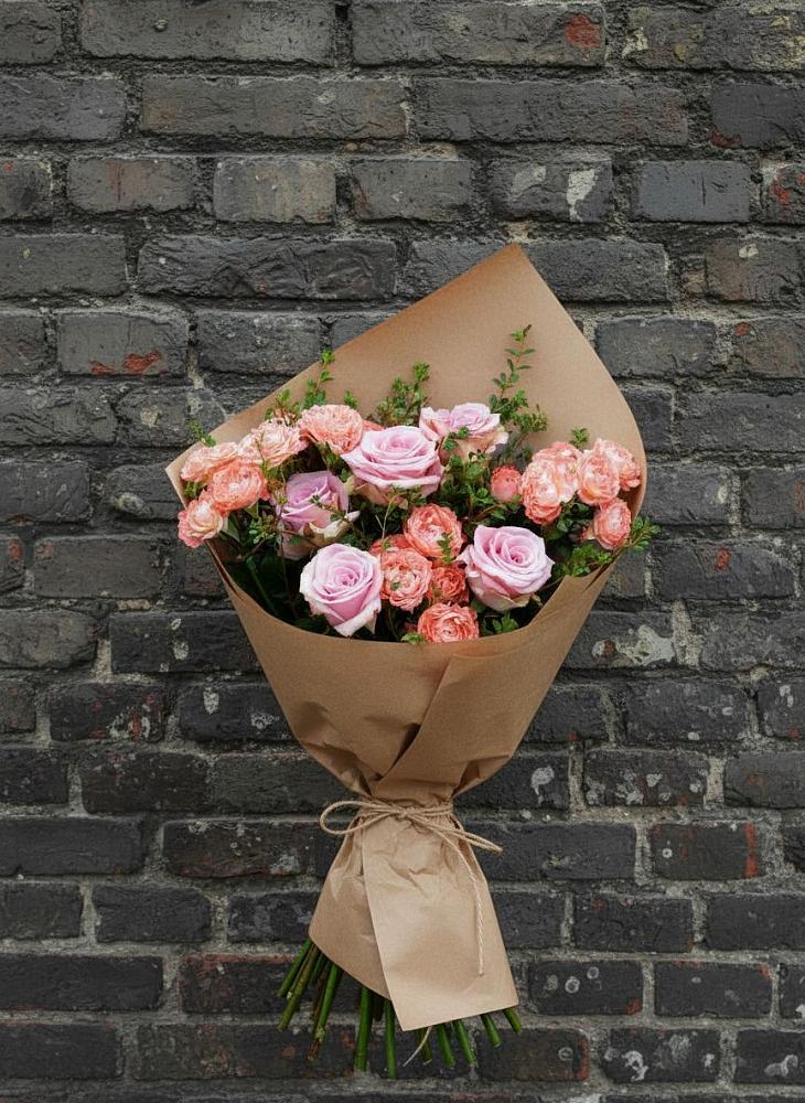 Букет цветов из: Розы в Садовый