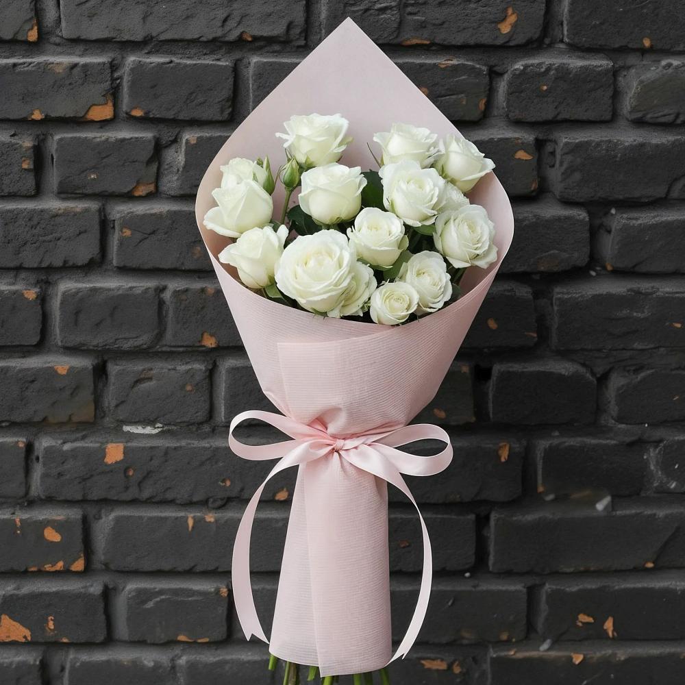 Букет цветов из: Розы в Садовый