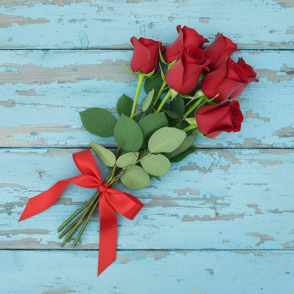 Букет Красные розы в Садовый