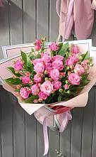 Букет Розовый кустик #REPLACE_PRED# Садовый