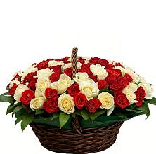 Премиум букет из: Розы #REPLACE_PRED# Садовый