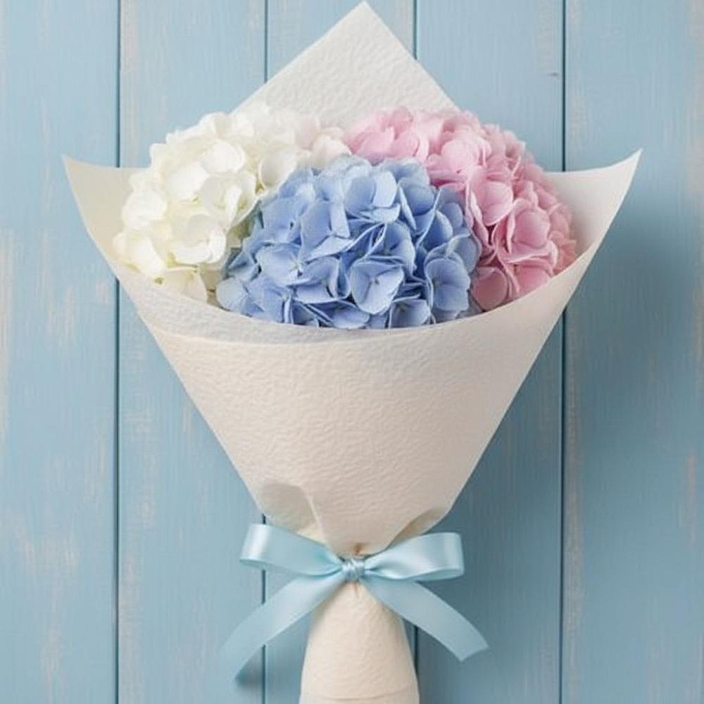Букет цветов из: Гортензия в Садовый